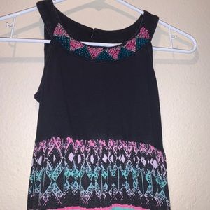 multi colored dress kids